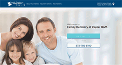 Desktop Screenshot of familydentistryofpoplarbluff.com